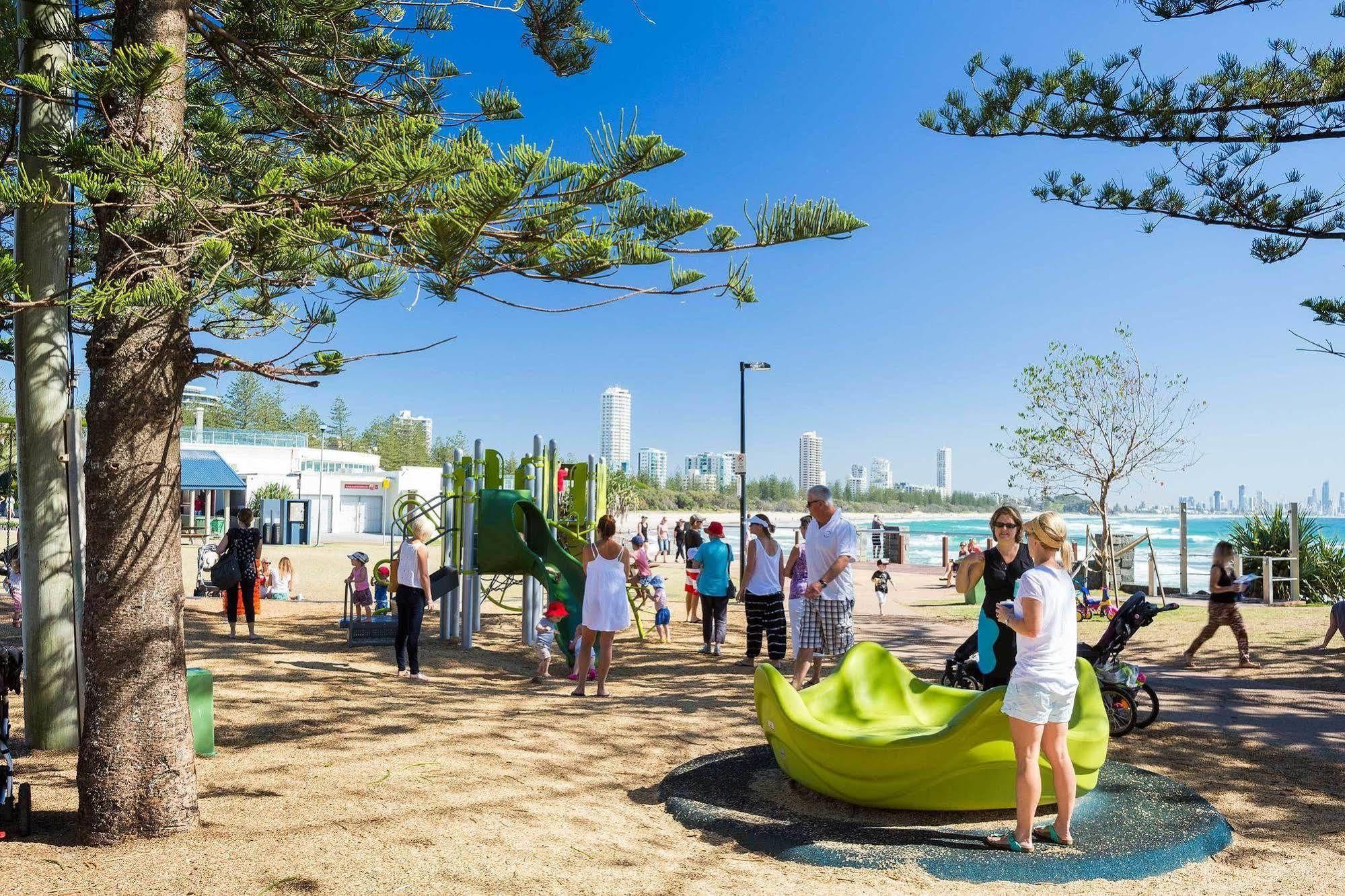 Burleigh Beach Tourist Park Guldkusten Exteriör bild