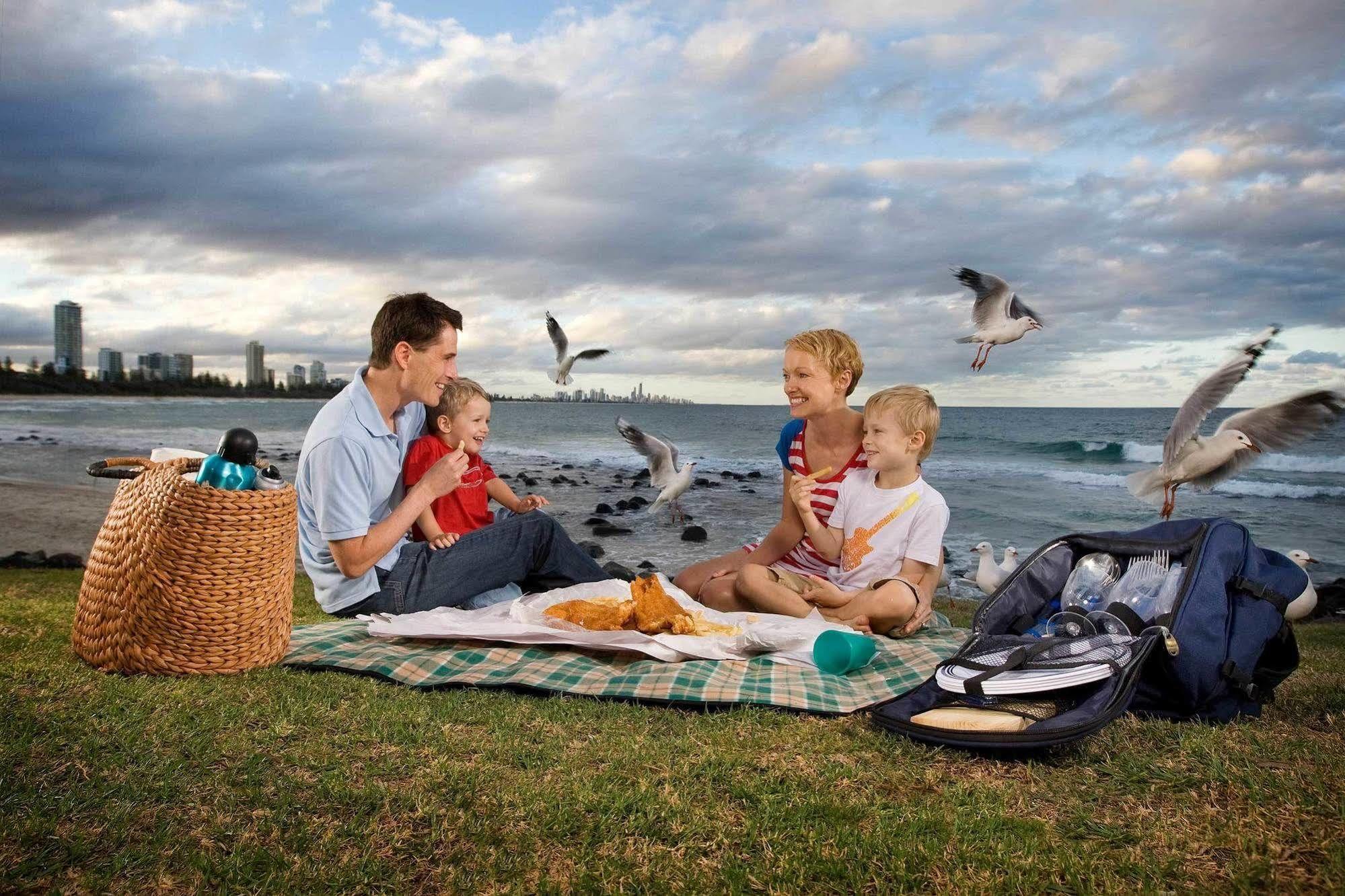 Burleigh Beach Tourist Park Guldkusten Exteriör bild